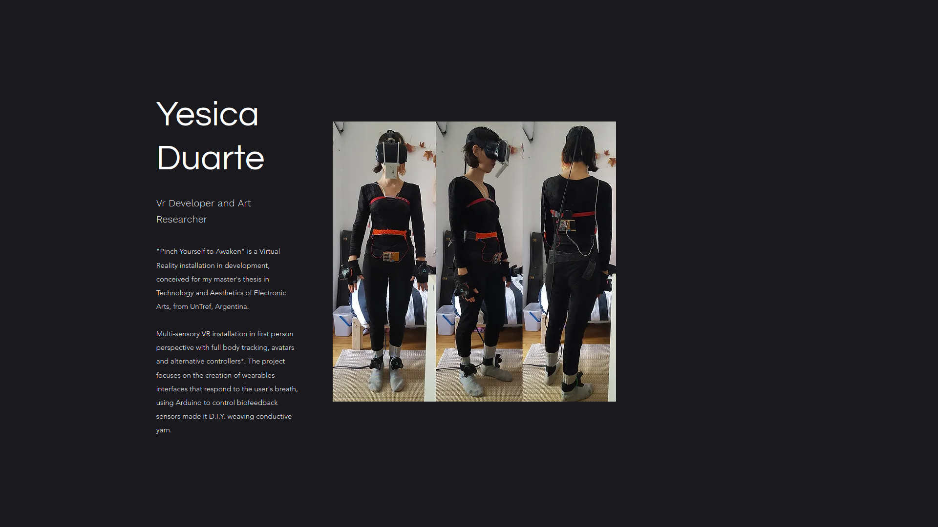 image preview of Yesica Duarte website